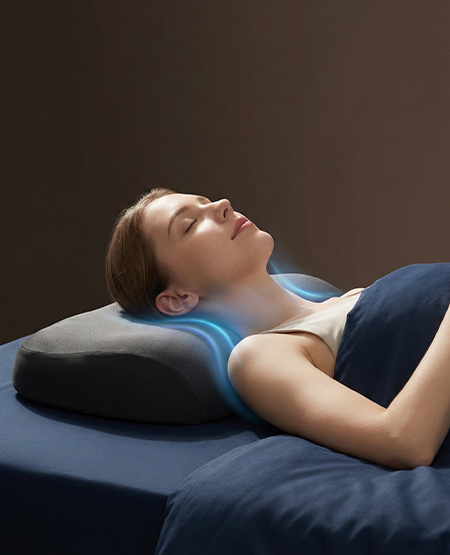 Cervical traction support glow